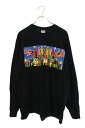 シュプリーム/SUPREME 【19SS】【Gilbert&George Death After Life L/S Tee】ギルバートアンドジョージデスアフターライフ長袖カットソー(L/ブラック)【OM10】【メンズ】【102002】【中古】bb33#rinkan*B