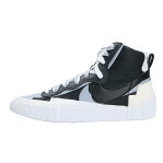 ナイキ/NIKE ×サカイ/Sacai 【Blazer Mid BV0072-002】ブレーザーミッドスニーカー(27.5cm/ブラック×グレー×ホワイト)bb33#rinkan*S