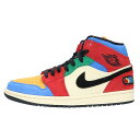 ナイキ/NIKE サイズ:25.5cm 【AIR JORDAN 1 MID SE FRLS NA FEARLESS CU2805-100】エアジョーダン1フィアレスブルー ザグレートスニーカー(ブルー×レッド×ホワイト)【BS55】【メンズ】【小物】【723002】【中古】bb177#rinkan*S