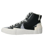 ナイキ/NIKE ×サカイ/Sacai 【Blazer Mid BV0072-002】ブレーザーミッドスニーカー(25cm/ブラック×グレー×ホワイト)bb33#rinkan*A