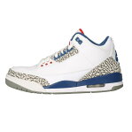 ナイキ/NIKE サイズ:27.5cm 【AIR JORDAN 3 RETRO OG/854262-106】エアジョーダン3レトロオージースニーカー(ホワイト×ブルー)bb33#rinkan*A