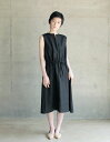 fog linen work ナターシャ ワンピース ブラックBLACK 【送料無料】【フォグリネン】