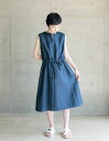 fog linen work ナターシャ ワンピース ブルー マリーヌBLUE MARINE 【送料無料】【フォグリネン】