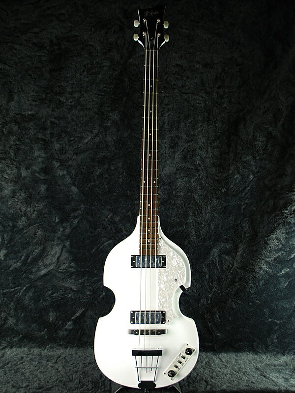 【送料無料】Hofner Ignition Bass White Limited Color 新品 ホワイト [ヘフナー][WHT,白][Violin Bass,ヴァイオリンベース][イグニション][エレキベース,Electric Bass]