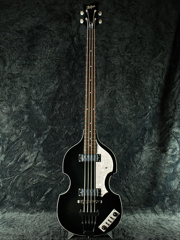 【送料無料】Hofner Ignition Bass Black Limited Color 新品 ブラック [ヘフナー][黒][Violin Bass,ヴァイオリンベース][イグニション][エレキベース,Electric Bass]