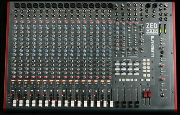 ALLEN & HEATH ZED-R16 新品[アレン＆ヒース][ゼッド][ミキサー,Mixer]