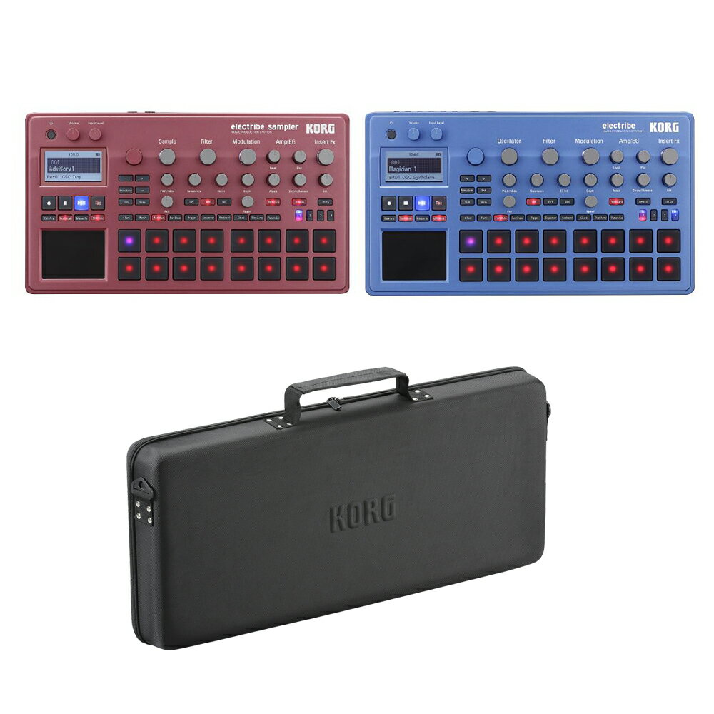 【ケース付セット】【送料無料】KORG ELECTRIBE2S-RD + ELECTRIB…...:guitarplanet:10033414