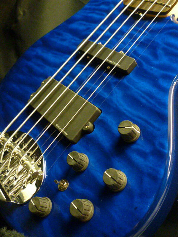 【送料無料】Lakland SK-5 Deluxe T.Blue/R ブルー 新品 [レイクランド][デラックス][5弦,5-string][Blue,青][エレキベース,Electric Bass]