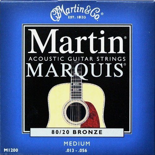 Martin 13-56 M-1200 Marquis Medium[マーチン弦][マーキス][ミデイアム][ブロンズ弦][アコースティックギター弦,String]