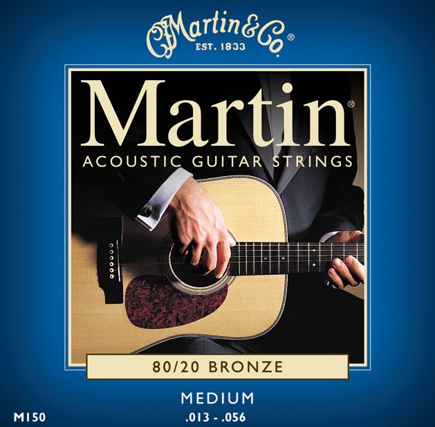 Martin 13-56 M-150 Medium[マーチン弦][スタンダード,Standard][ミディアム][ブロンズ弦][アコースティックギター弦,String]