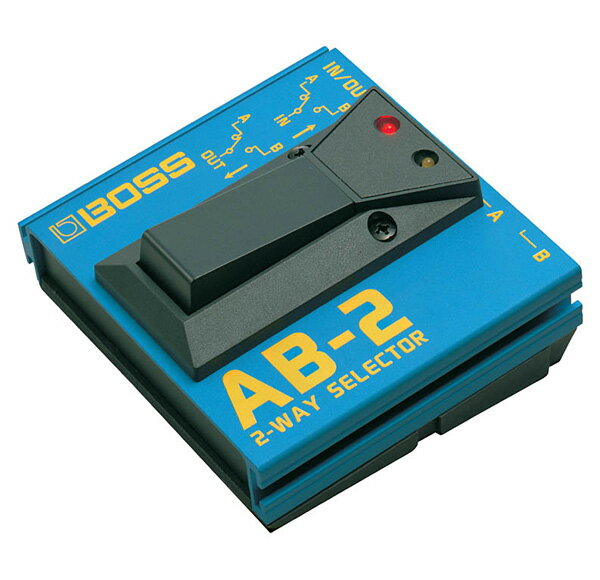 BOSS AB-2 新品 2-way Selector[ボス][セレクター][ABボックス,AB BOX][Foot Switch,フットスイッチ]