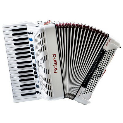 【送料無料】Roland FR-3X 新品 ホワイト 37鍵盤 Vアコーディオン[ローランド][FR3X][White,白][37keys][Accordion]