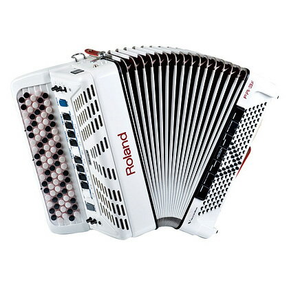 【送料無料】Roland FR-3Xb 新品 ホワイト 92ボタン Vアコーディオン[ローランド][FR3Xb][White,白][Accordion]