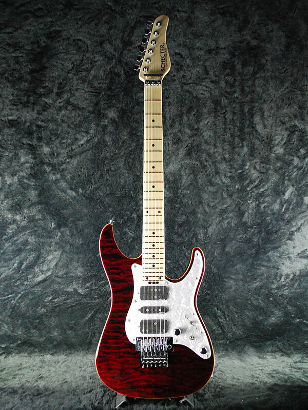 【送料無料】Schecter SD-II-24 BW Basswood 新品 レッド[シェクター][バスウッド][Stratocaster,ストラトキャスタータイプ][Red,赤][Electric Guitar,エレキギター]