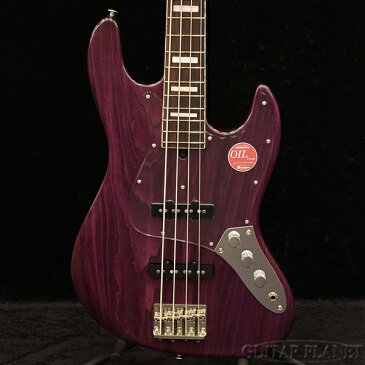 Bacchus WL4DX-ASH -Purple Oil/R/MH- 新品[バッカス][Craft Series,クラフトシリーズ][国産][パープルオイル,紫][Jazz Bass,ジャズベースタイプ][Electric Bass,エレキベース]