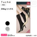 15%|CgҌ GUNZE O[  Tuche(gDVF) 3WAY\bNX   fB[X  THS208 22-25