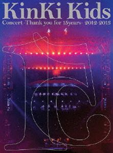 [DVD] KinKi Kids Concert -Thank you for 15years- 2012-2013（DVD初回限定仕様）