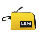 【ネコポス不可】L.R.M リップステッチミニ財布 CMK19-0578 マスタード【A】【キャンセル・返品不可】