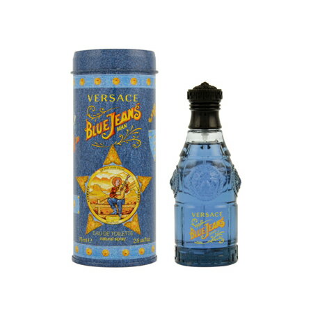 ヴェルサーチ♪ブルー ジーンズ EDT SP （男性用香水） 75ml