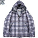【送料無料】 モンクレール(MONCLER)メンズ ガムブルー フーデッド ダウンジャケット 4134780 68265 993 【smtb-TK】 13A