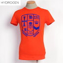 ハイドロゲン HYDROGEN レディース 紋章スカル 丸首...