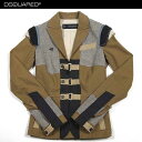 【送料無料】 ディースクエアード(DSQUARED2) レディース パッチワーク ジャケット S75BN0198 S38742 064 【楽ギフ_包装】 【smtb-tk】 14A