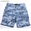 【送料無料】 ハイドロゲン(HYDROGEN) メンズ カモフラージュ デニム ハーフパンツ 160511 400 【楽ギフ_包装】【smtb-TK】 DB15S/WA15S