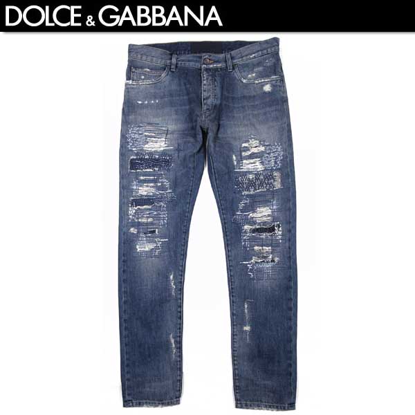 お店で人気の商品 Dolce&Gabbana ドルチェ&ガッバーナ ダメージスリムジーンズ - www.gorgas.gob.pa