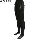 アミリ AMIRIメンズ ボトムス パンツ ジャージ クラッシュ ジップポケット・ダメージ加工入りスウェットパンツ ブラック MBMX1 SWTBLK BLACK 81S (R190000) 【送料無料】【smtb-TK】