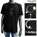 【送料無料】サンローランパリ(SAINT LAURENT PARIS)フロント擦れロゴ・ミスティークTシャツ ※マネキンSサイズ着用
