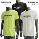 バルマン(BALMAIN) メンズ レディース キッズ ユニセックス メンズ着用可(16Y:Sサイズ相当) トップス Tシャツ 半袖 ロゴ 3color クルーネックT 6Q8701 Z0082 100NE 290 930BC