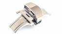 腕時計 プッシュ式 Dバックル 18mm シルバー 交換工具付