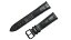 腕時計 ベルト 18mm レザー 黒 バックルタイプ ピンインバックル 黒 バンド 交換 工具 付属