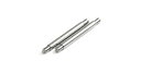 ダイバーズ ウォッチ 用 直径 2.5mm バネ棒 2本セット ダブルフランジング 両ツバ付き 20mm 22mm 25-sb