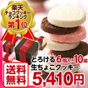 【送料無料】とろける生チョコクッキー6個入×10箱（北海道、...