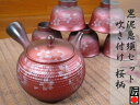 常滑焼朱泥急須セット贈り物に最適♪吹き付け 桜送料無料【楽ギフ_包装】【楽ギフ_のし】【楽ギフ_のし宛書】【あす楽対応_東海】【あす楽対応_関東】【あす楽対応_近畿】【あす楽対応_北陸】敬老の日
