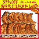 絶品！肉汁たっぷり黒豚餃子60こ送料無料！