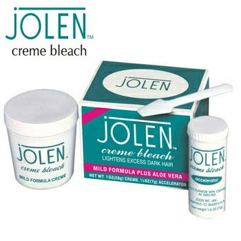 【メール便 送料無料】JOLEN cream bleachジョレン クリームブリーチ マイルドタイプ 28g アロエ入り 正規品