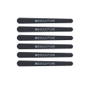 バイオスカルプチュア ブラックビューティーファイル 200/220(6本入)|ネイルファイル バイオジェル ネイル用品【メール便対応2個まで】