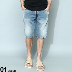 <strong>DIESEL</strong> (ディーゼル) ウエストコード デニム ショートパンツ D-KROOLEY-SHORT JOGG ブランド メンズ 男性 ボトムス パンツ ジーンズ ショーツ DSA09728068DU