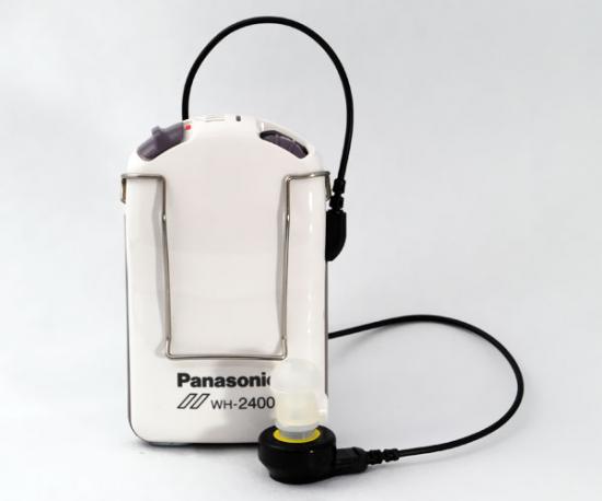高等度～重度難聴向け パナソニック ポケット型補聴器 WH-2600