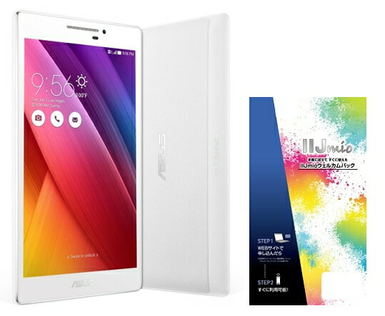 月額900円（税抜）〜　ZenPad 7.0 SIMフリー+データ専用 SIMカード付 I…...:hachihachimobile:10006953