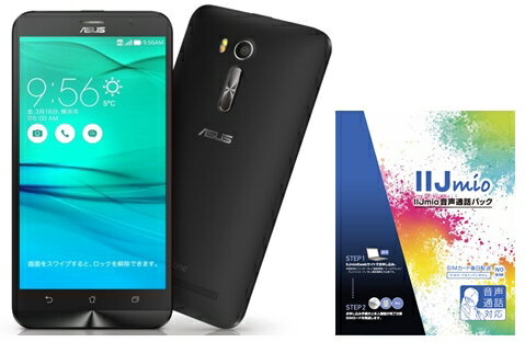 月額1,600円（税抜）〜ASUS ZenFone Go SIMフリースマートフォン + …...:hachihachimobile:10015556