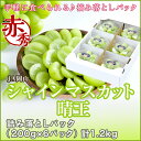 シャインマスカット 晴王 岡山県産 JAおかやま 200g...
