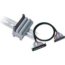 ワゴジャパン:WAGO ワゴ 三菱アンドキーエンスPLC対応コネクタ端子台 ハーネスセット SET-MC2NR-FM40AS-E1M-PK 型式:SET-MC2NR-FM40AS-E1M-PK