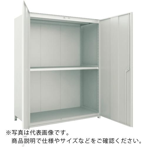 TRUSCO M2型棚 背板・側板・扉付 W1800XD595 3段 ( M2-6663-SGD ) トラスコ中山(株)