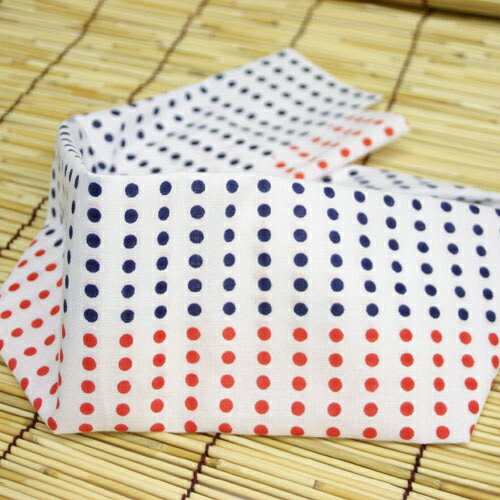 日本手ぬぐい 和手拭い 日本製 差分 豆絞り手拭い「赤紺」（80cm）10枚セット...:haimuraya:10000702