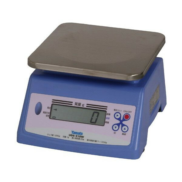 大和製衡YAMATO防水型デジタル上皿はかりUDS-210W-10Kひょう量10kg検定品 