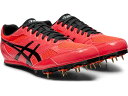 asics(アシックス) 陸上 陸上スパイク EFFORT MK(エフォート MK)【サンライズレッド×ブラック】 メンズ・レディース 男性用・女性用 1091A014 701 <足幅:標準> {SK}