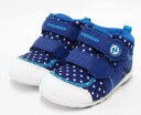 <あす楽・即納>New Balance(ニューバランス) ベビー インファント スニーカー 【ブルー】 FS123HKI マジックテープ ベルクロ ハイカット 子供用 乳幼児 青 星柄{SK}